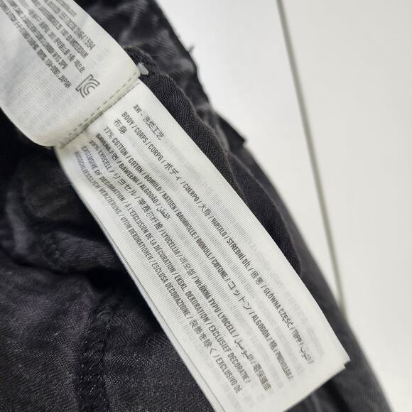 Abercrombie & Fitch Womens High Rise Taper Jean Curve Love Size 2 Long Black - Picture 8 of 13